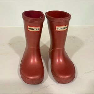 SOLD- Hunter Girl's First Classic (Toddler/Little Kid) Nebula Burgundy